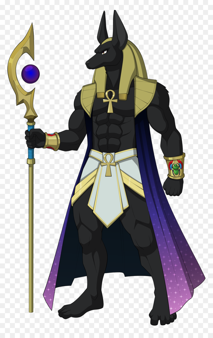 Ancient Deity Of Death & Lord Of The Void - Cartoon, HD Png Download - anubis png