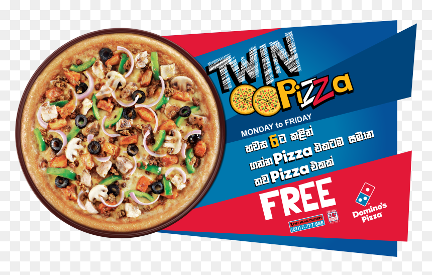 Senith Gajanayake Dominos Pizza Flyer Designs - Domino's Pizza, HD Png Download - dominos png