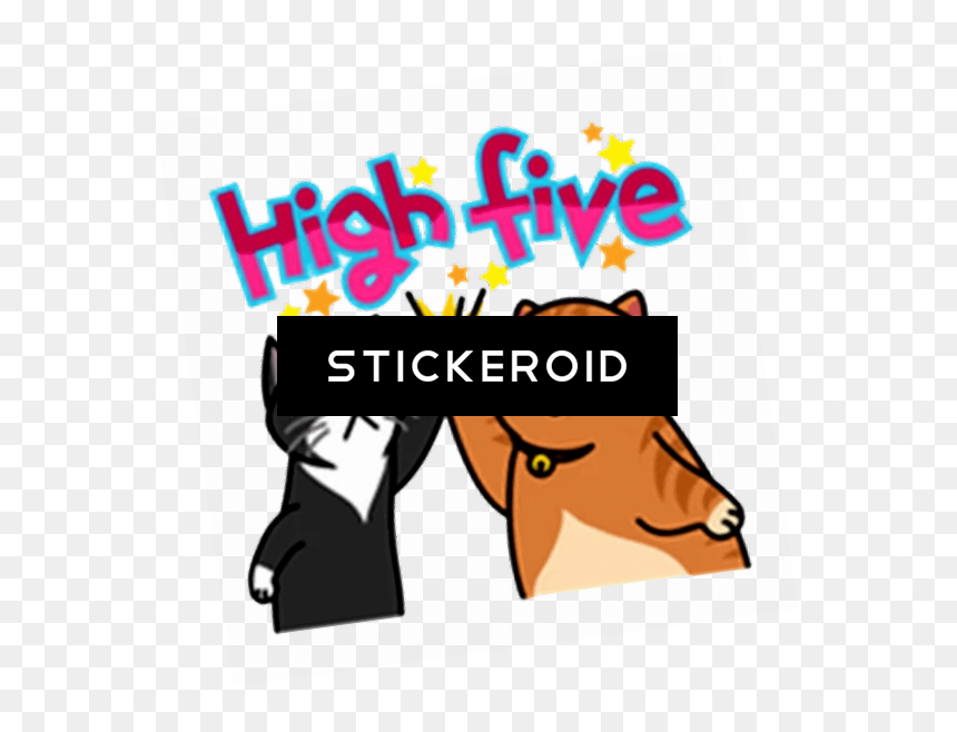 High Five , Png Download - Happy Holi Logo Png, Transparent Png - high five png