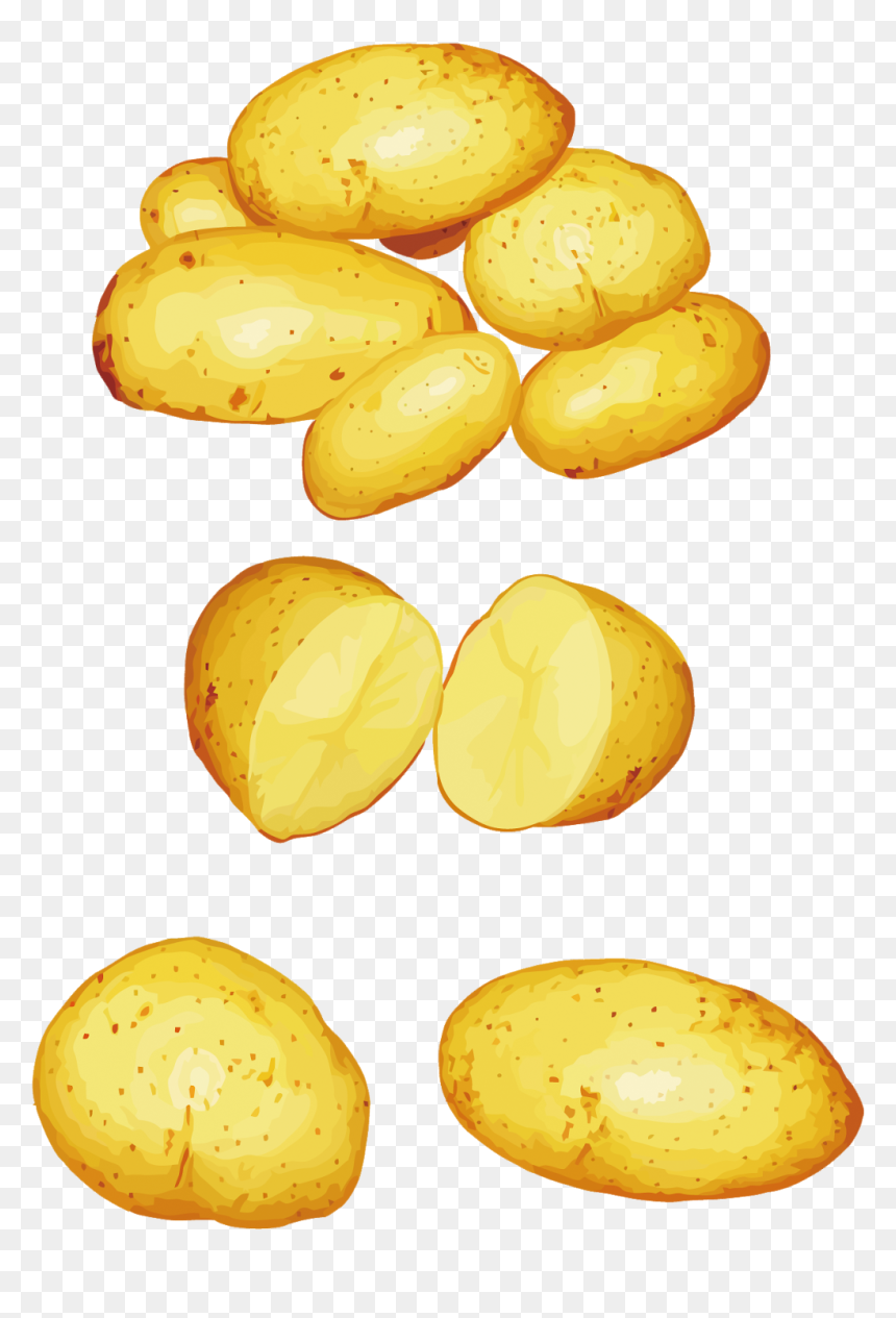 Potatoes Png Clipart - Potato Verdura Dibujo, Transparent Png - potatoes png