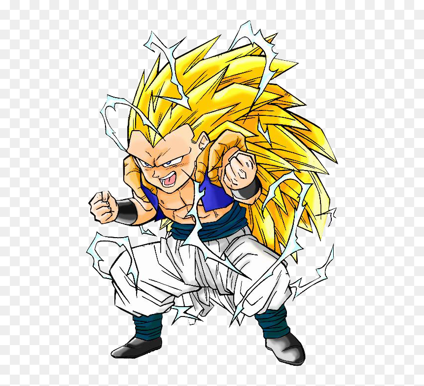 Thumb Image - Dbz Gotenks Ssj 3, HD Png Download - gotenks png