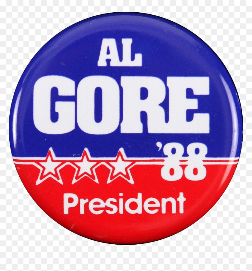 Al Gore 88 Campaign Button - Circle, HD Png Download - gore png