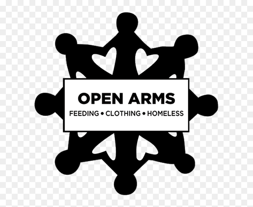 Open Arms Transparent, HD Png Download - homeless png