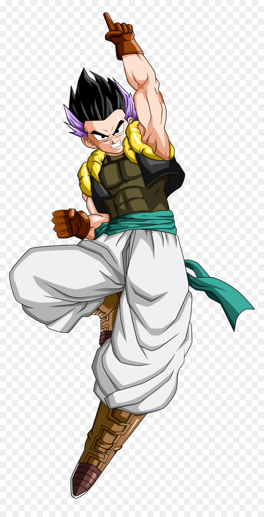 Dragon Ball Z Gotenks Grande , Png Download - Dragon Ball Z Gotenks Adulto, Transparent Png - gotenks png