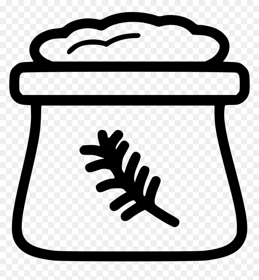 Bag Svg Png Icon - Flour Icon Png, Transparent Png - flour png