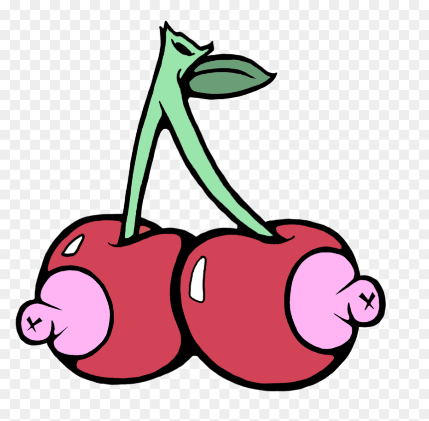 Cherry Boob Pin , Png Download - Cherry Boob, Transparent Png - boob png
