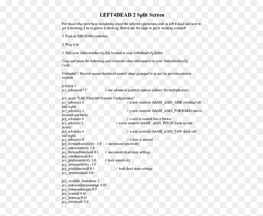 Document, HD Png Download - left 4 dead 2 png