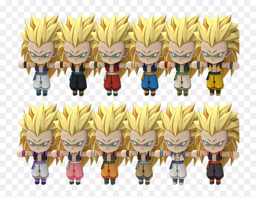 Download Zip Archive - Action Figure, HD Png Download - gotenks png