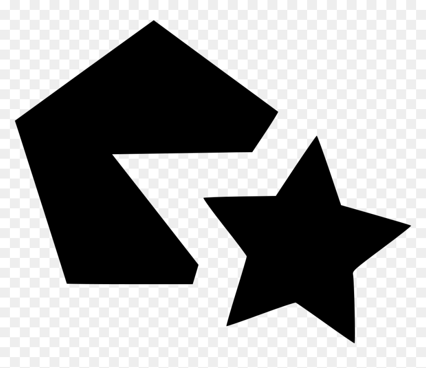 Create Make Star Polygon Polygons Hexagon Pentagon, HD Png Download - pentagon png
