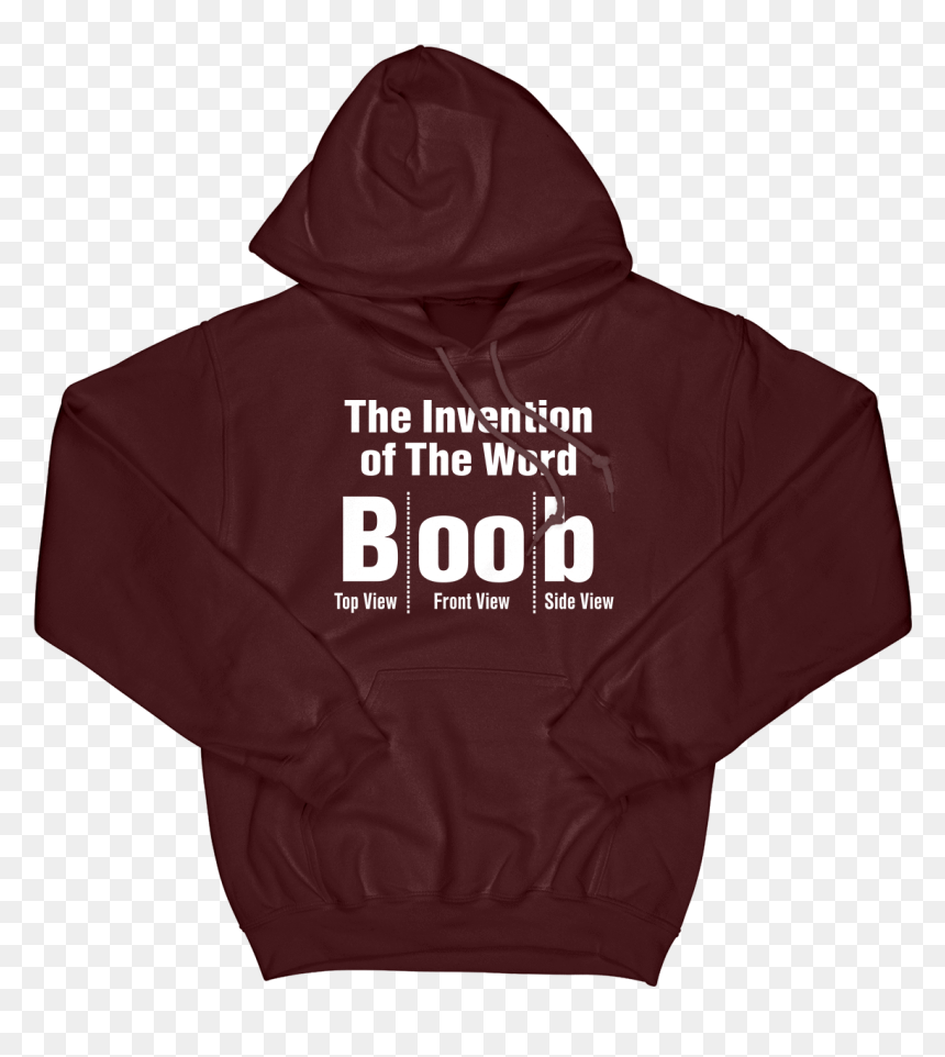 The Invention Of The Word Boob Hoodie - Narayan Murthy, HD Png Download - boob png