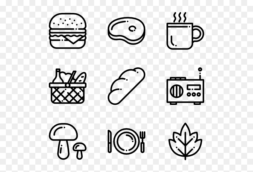 Picnic Vector - Phone And Email Icon Png, Transparent Png - fetty wap png