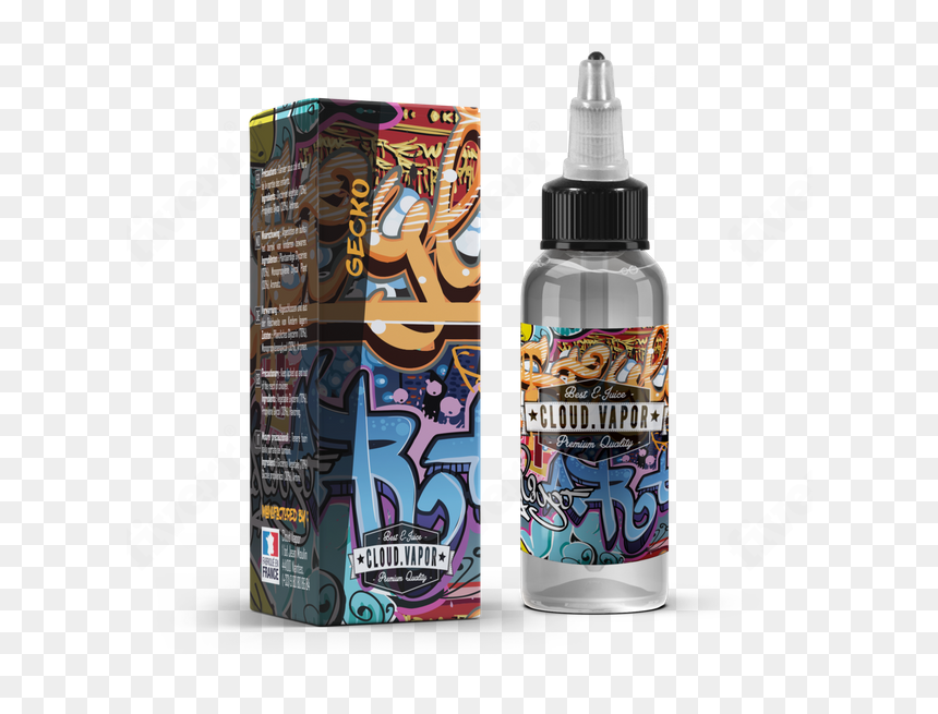 Gecko - Cbd E Liquid Packaging, HD Png Download - vape cloud png