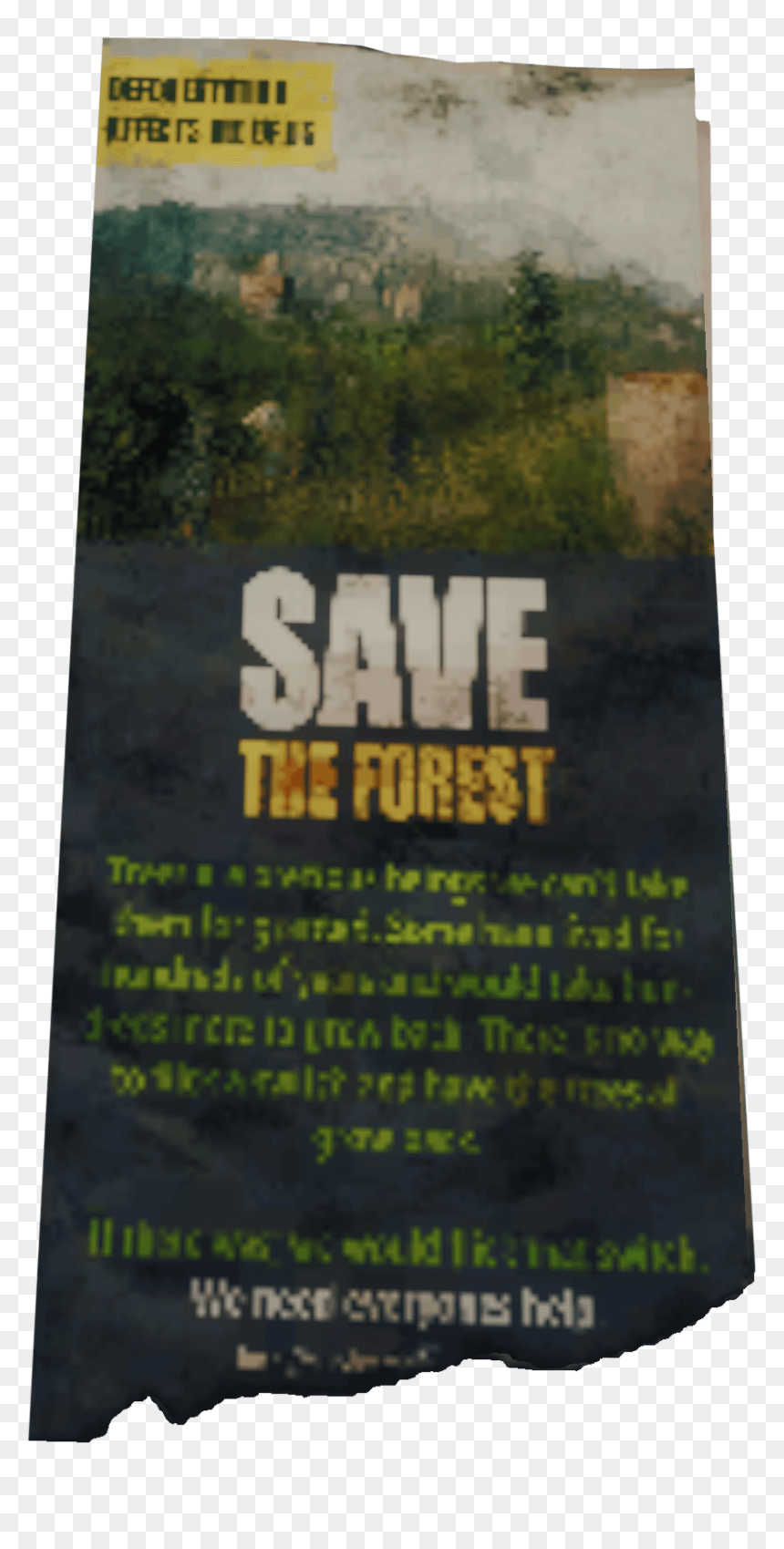 Save The Forest Leaflet - Save Nallamala Forest Pamphlet, HD Png Download - the forest png
