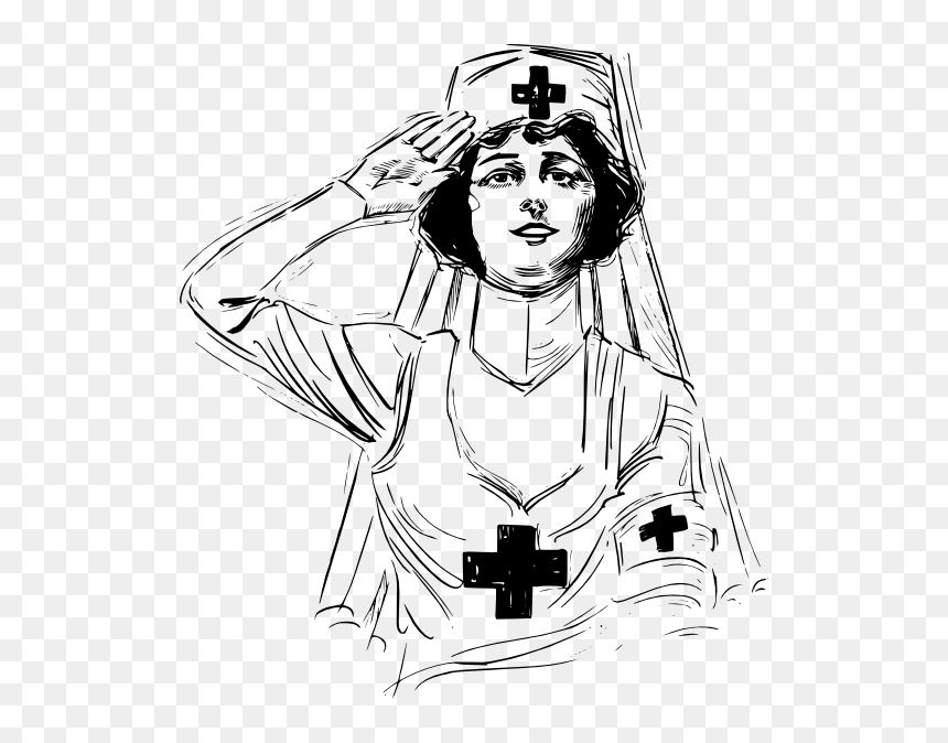 First World War All Things Nursing Nurse Clip Art - War Nurse Clipart, HD Png Download - all the things png