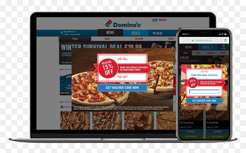 Smartphone, HD Png Download - dominos png