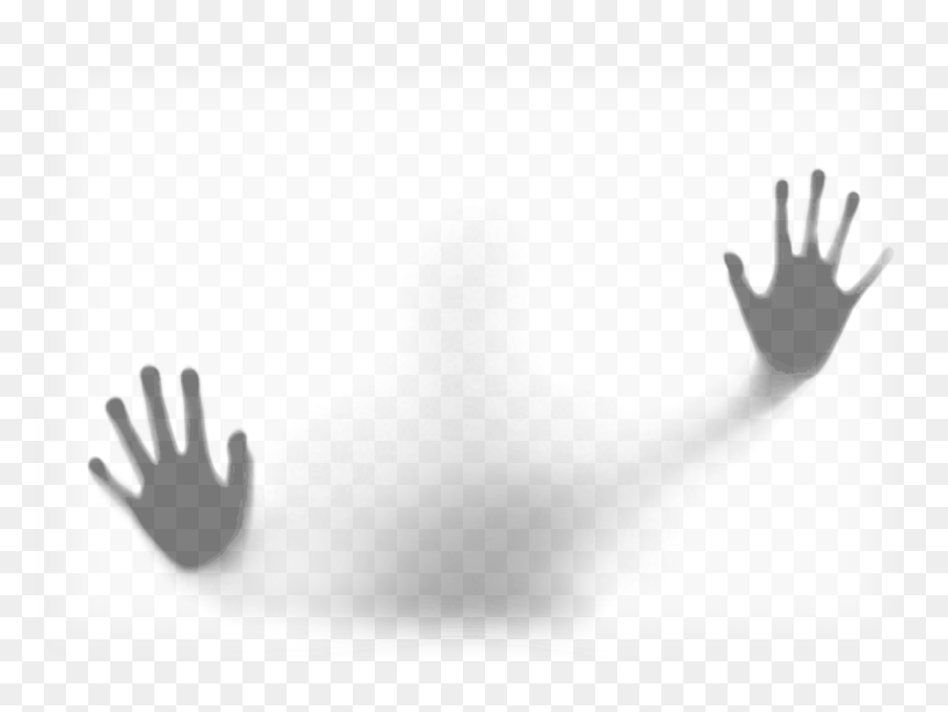 Ghost Person Shade Child Fear Shadow Clipart - Ghost Behind The Glass, HD Png Download - shade png