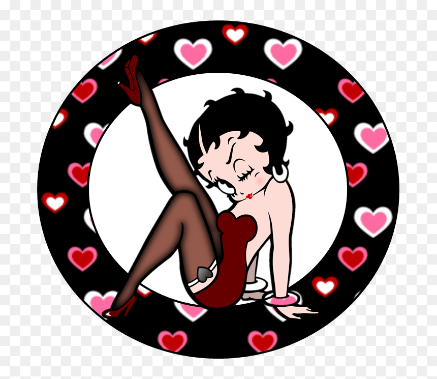 Betty Boop, Toppers Or Free Printable Candy Bar Labels - Sexy Betty Boop Toon, HD Png Download - betty boop png