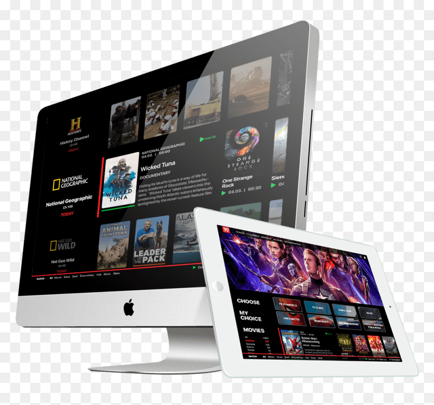 Led-backlit Lcd Display, HD Png Download - tv static png