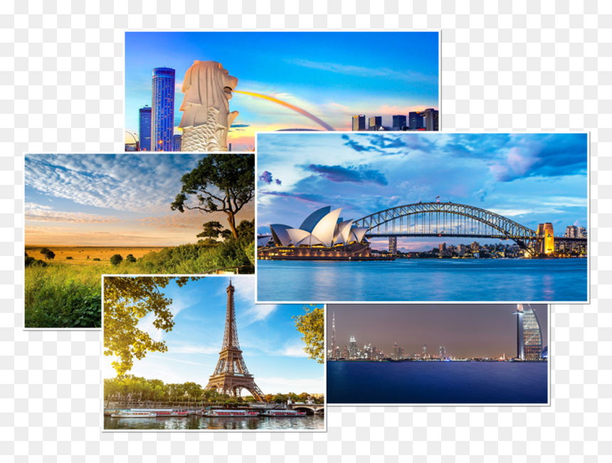 Transparent Leaning Tower Of Pisa Png - Study In Australia, Png Download - continents png