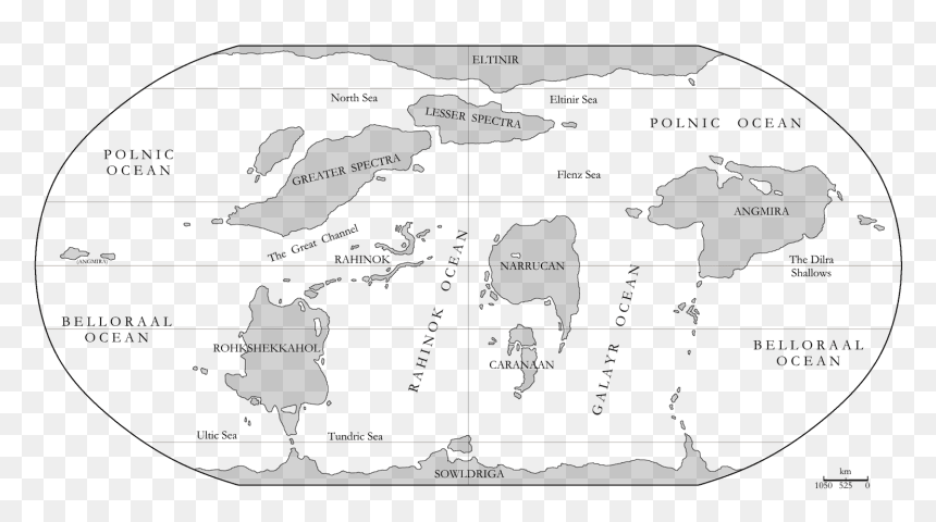 Map, HD Png Download - continents png