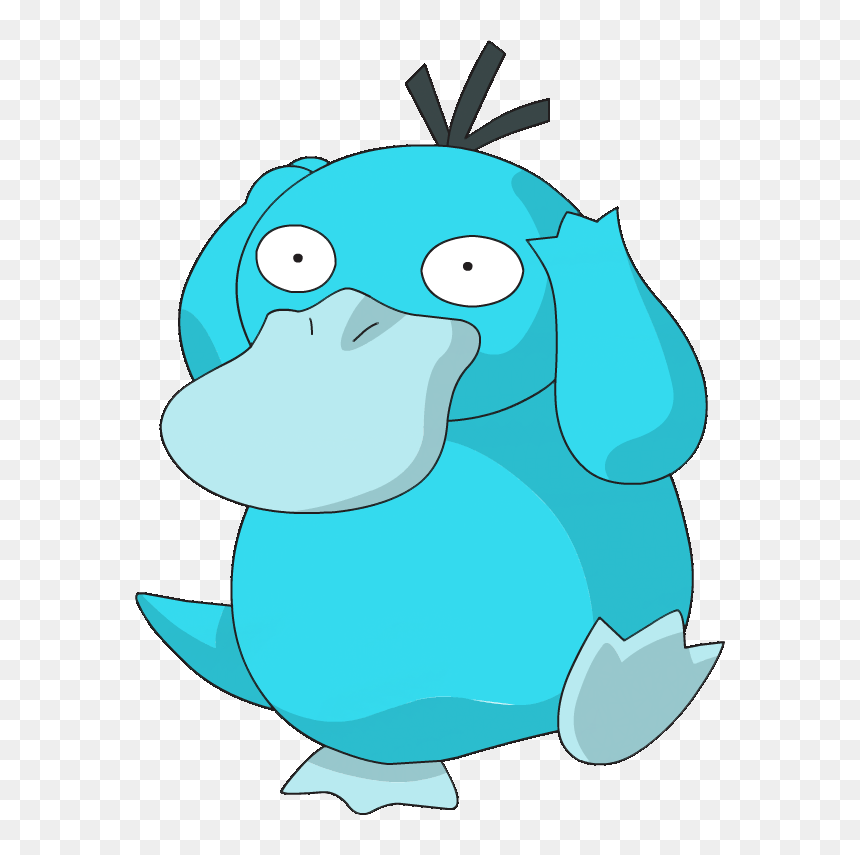 054 Psyduck Ag Shiny - Pokemon Psyduck, HD Png Download - psyduck png