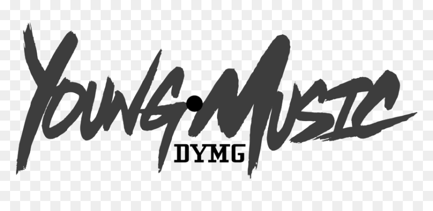Young Music With No Outline - Calligraphy, HD Png Download - fetty wap png