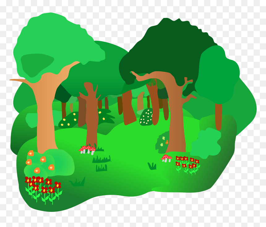 Clipart Of Forest, Analysis And Resource, HD Png Download - the forest png