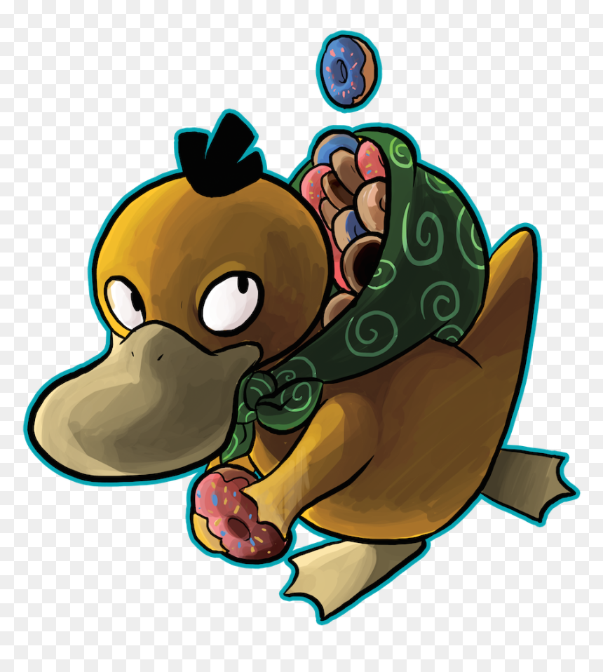 Cartoon , Png Download - Cartoon, Transparent Png - psyduck png