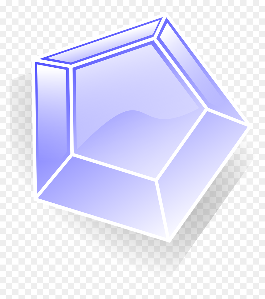 Diamond Clip Art, HD Png Download - pentagon png