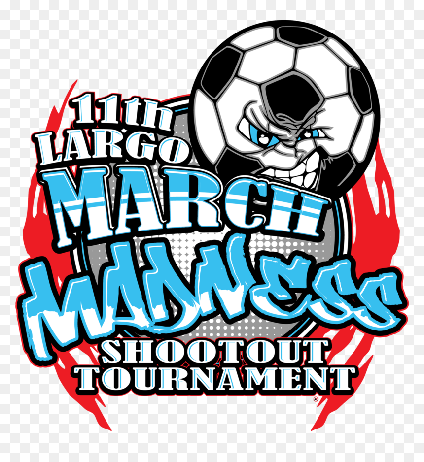 11th Largo March Madness Soccer Shootout Clipart ,, HD Png Download - march madness png