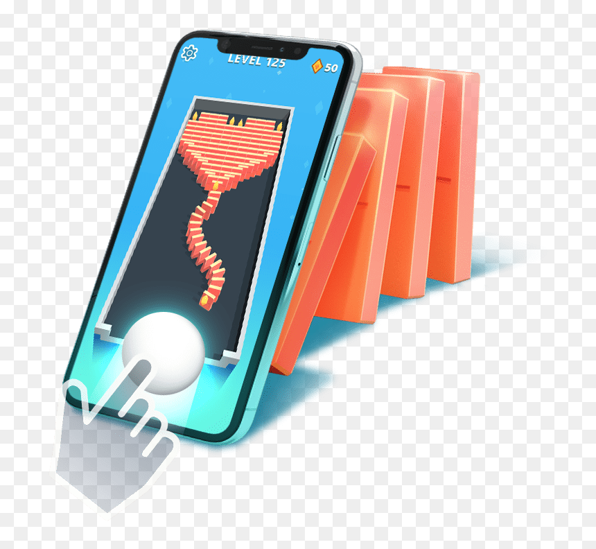 Smartphone, HD Png Download - dominos png