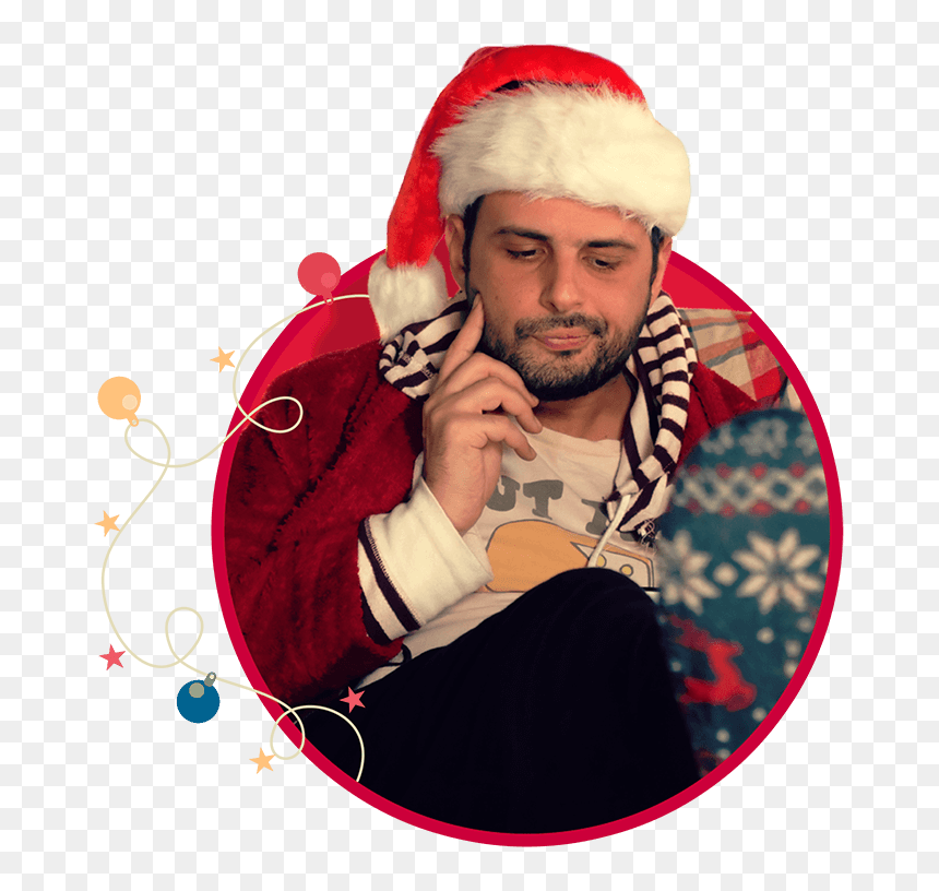 Domino"s Santa - Christmas, HD Png Download - dominos png