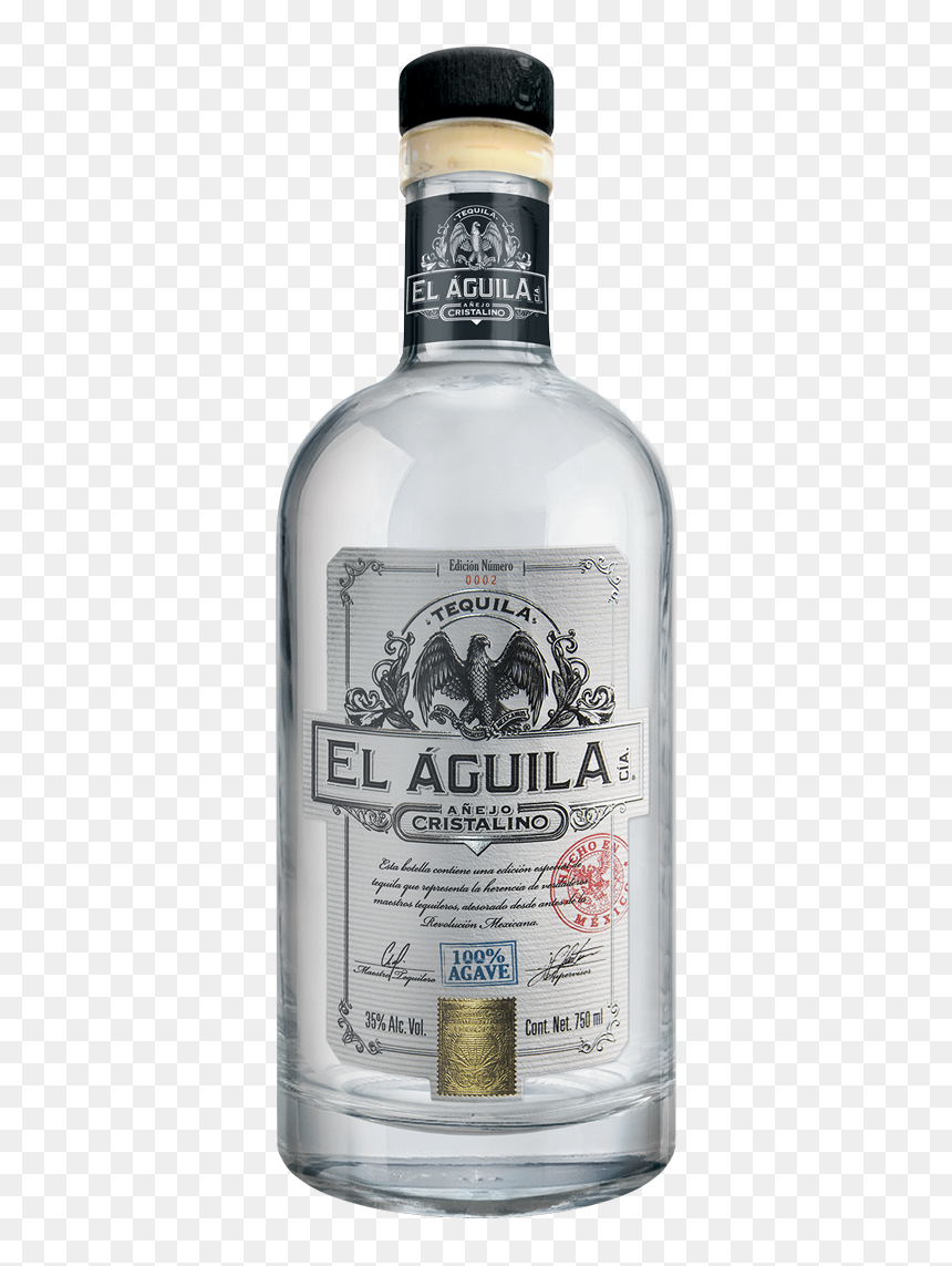 Logo El Aguila - Tequila El Aguila Cristalino, HD Png Download - aguila png