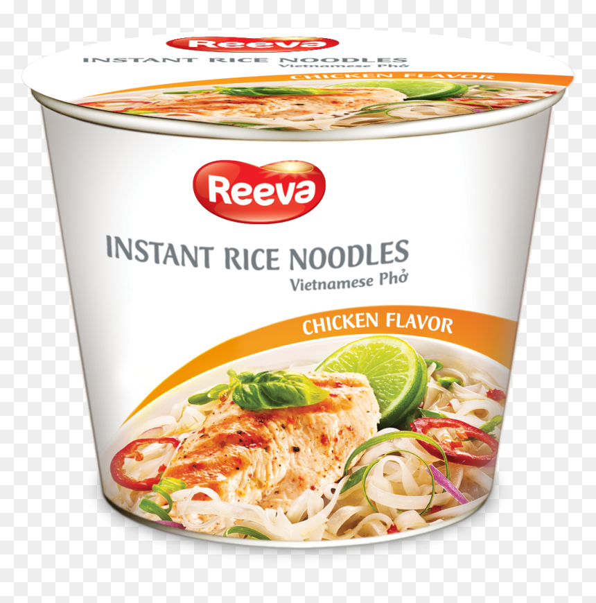 Pho With Chicken Flavor - Reeva Instant Rice Noodles, HD Png Download - pho png