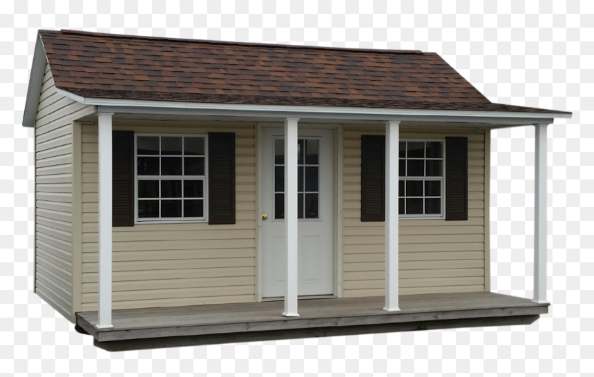 Shed Rollin Mini Barns Llc Building House - Building, HD Png Download - shack png