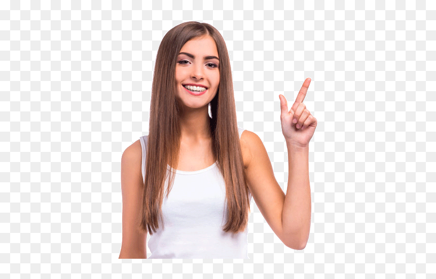 Healthy Girl Png, Transparent Png - brackets png