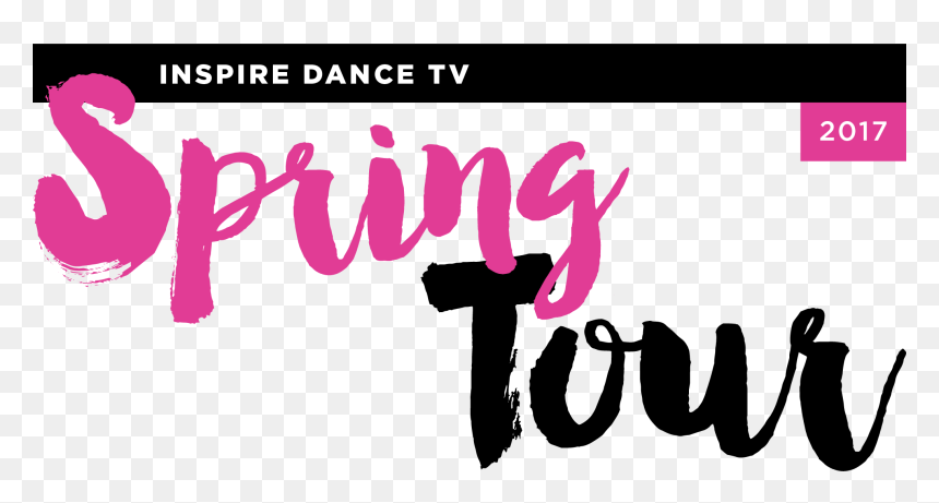 Spring Tour - Calligraphy, HD Png Download - tv static png