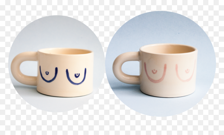 Transparent Boob Clipart - Cup, HD Png Download - boob png