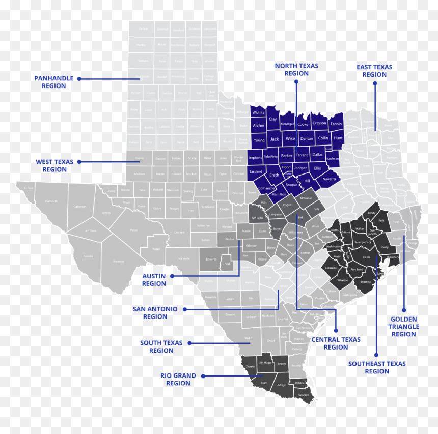 Patriot Guard Riders Texas, HD Png Download - texas map png