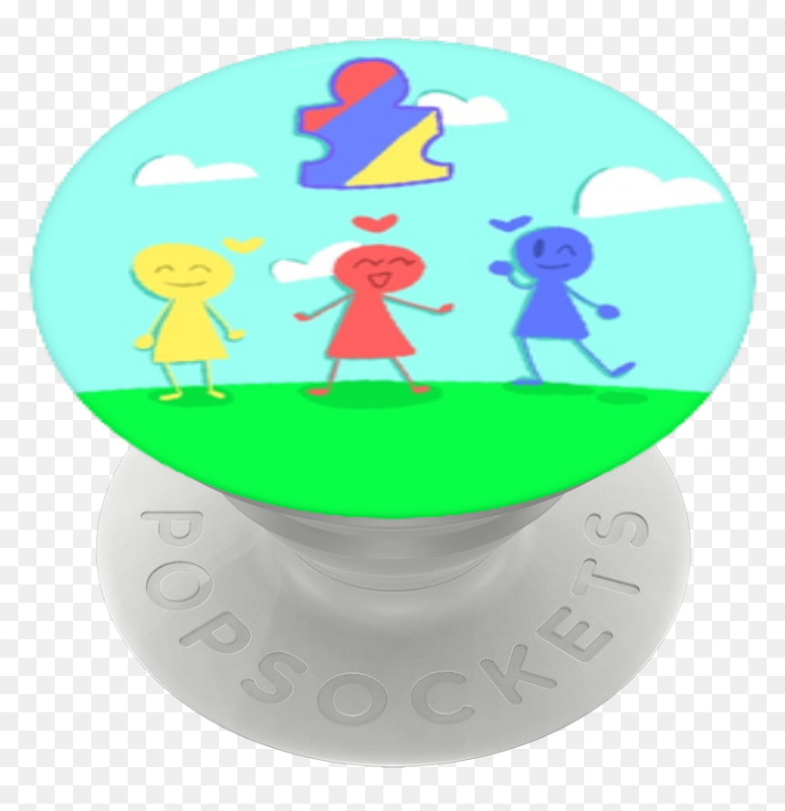 Autism Speaks, Popsockets - Cartoon, HD Png Download - autism png