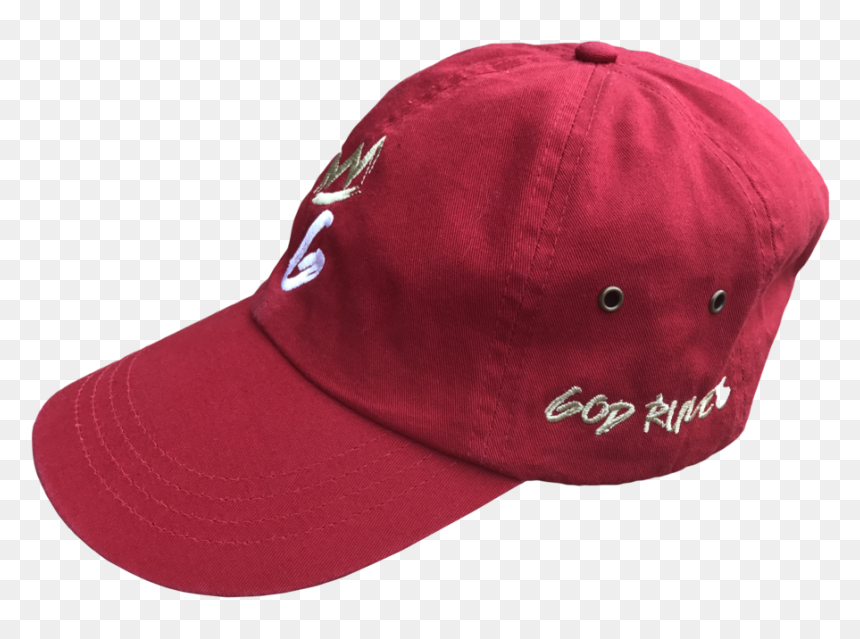 God Rules Red Dad Hat - Baseball Cap, HD Png Download - dad hat png