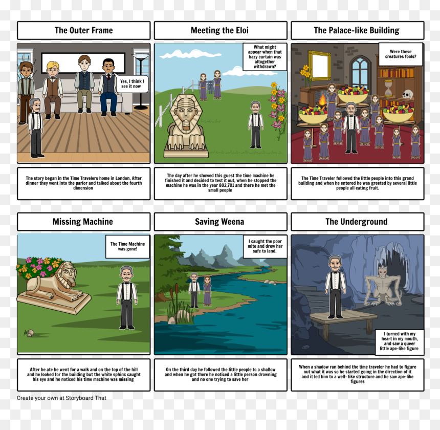 Drowned Little People Png - Signing The Mayflower Compact Comic Strip, Transparent Png - time machine png