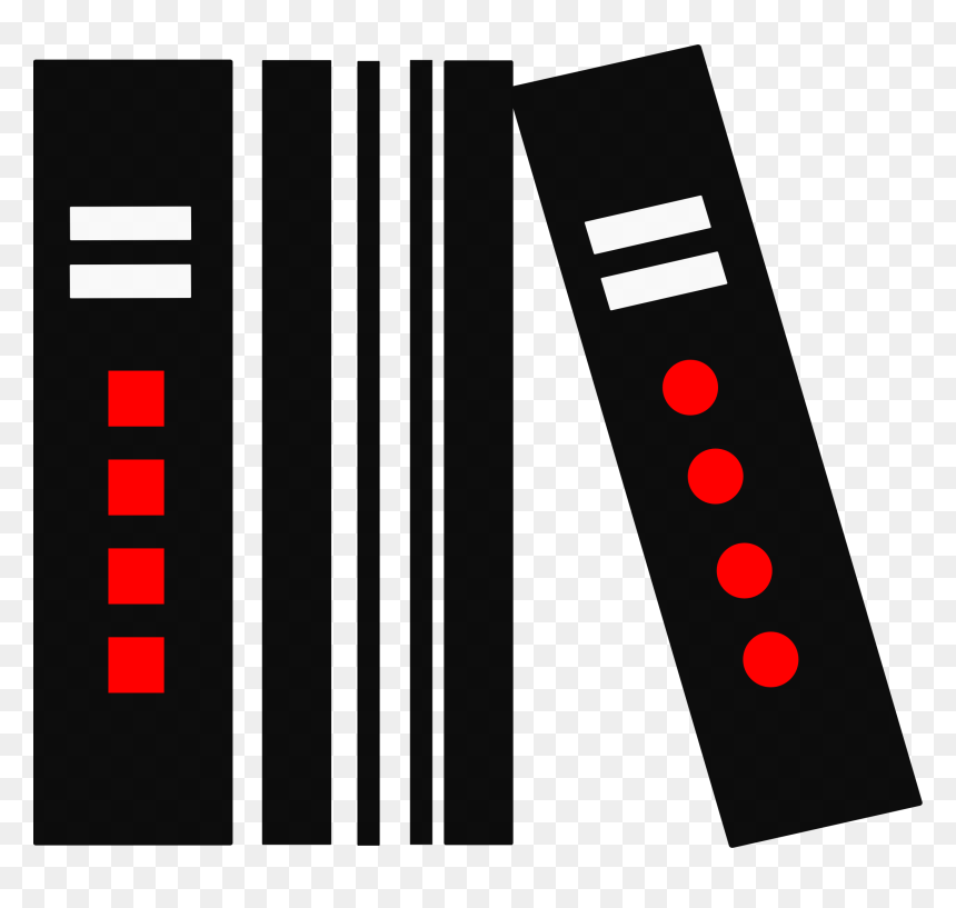 Book Shelf Clip Arts - Buku Berdiri Vector, HD Png Download - books on shelf png