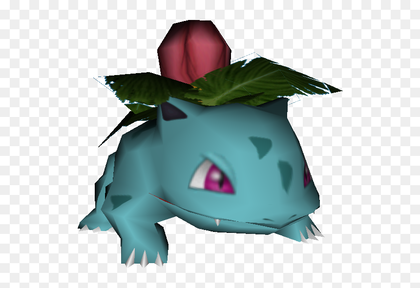 Download Zip Archive - Pokemon Stadium Models, HD Png Download - ivysaur png