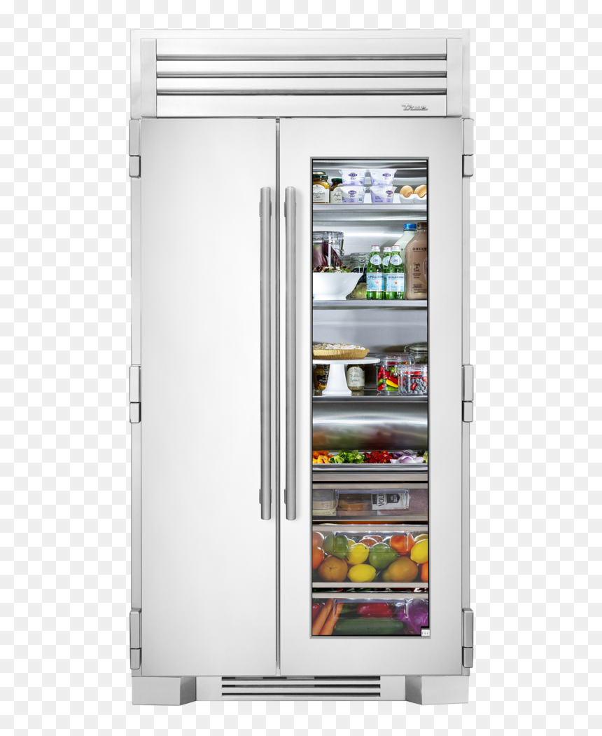 Glass Door True 42 In Stainless - Kitchen, HD Png Download - glass door png