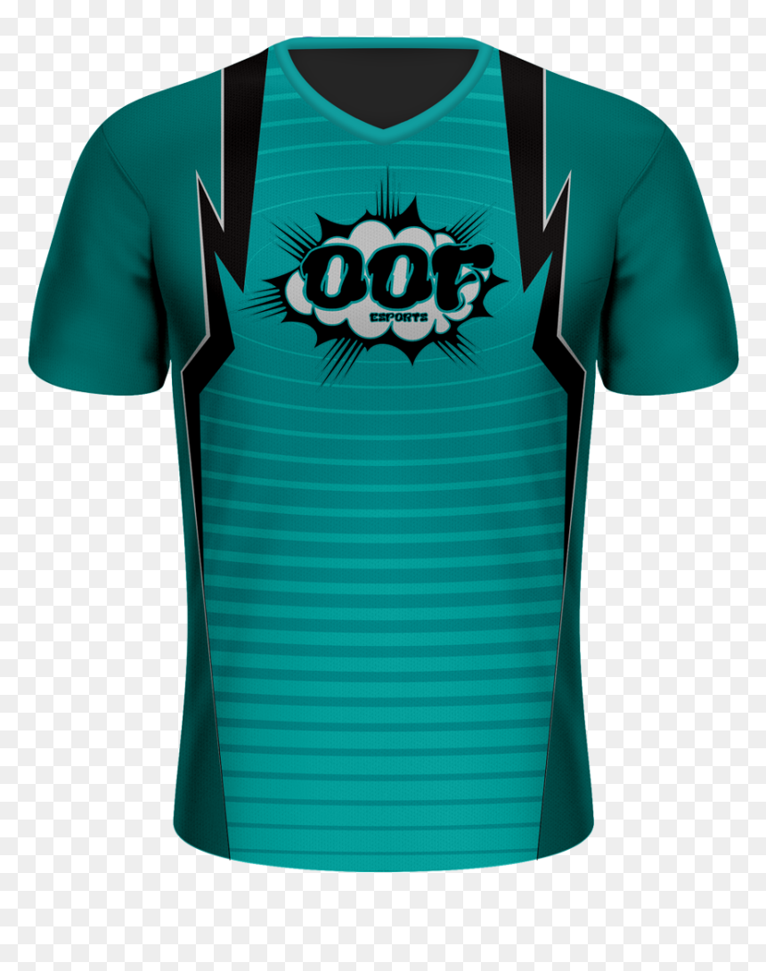 Teal - Active Shirt, HD Png Download - oof png