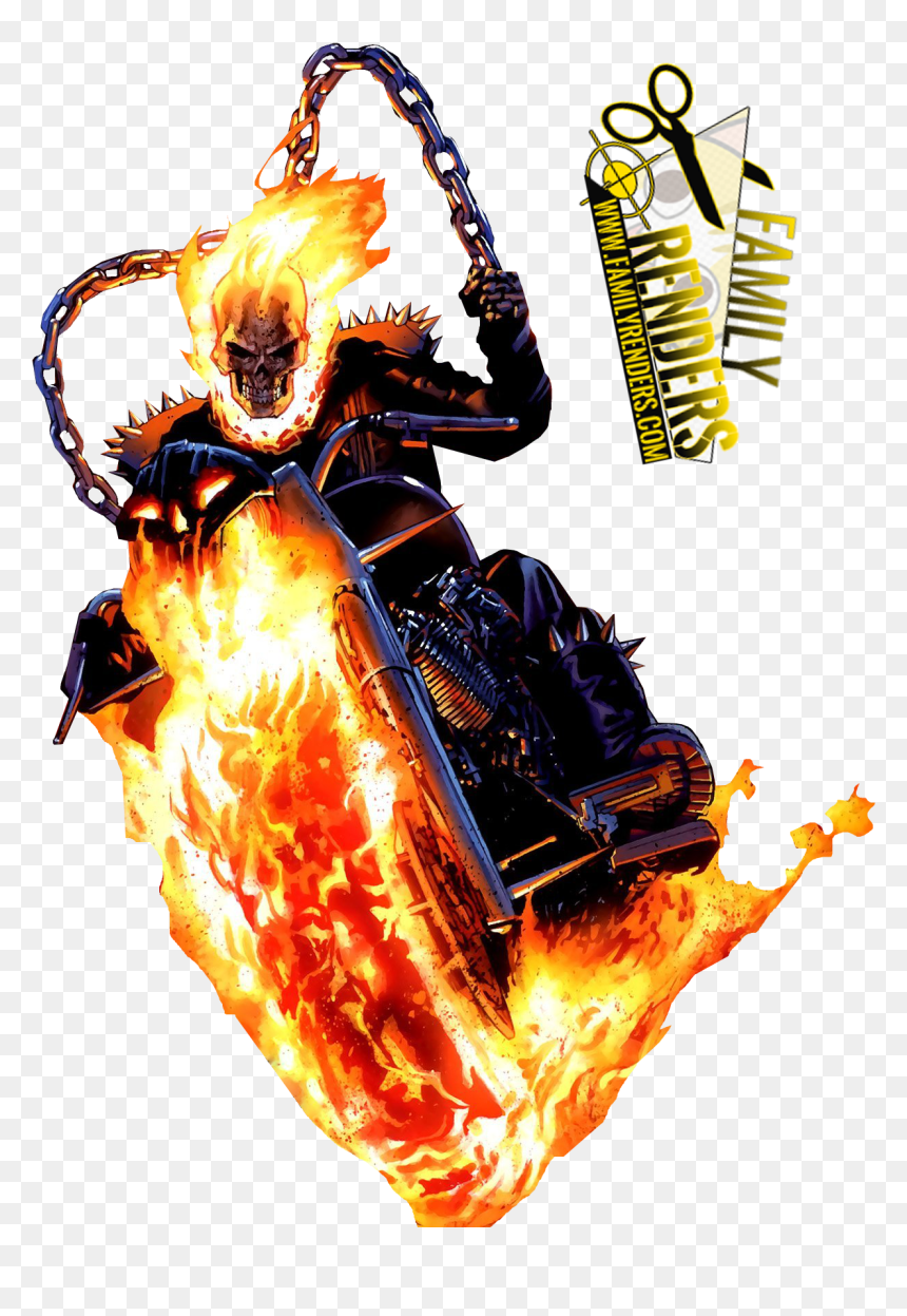 Heavens On Fire No, HD Png Download - ghost rider png