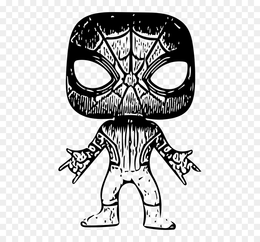 Spiderman Graphic, HD Png Download - spiders png