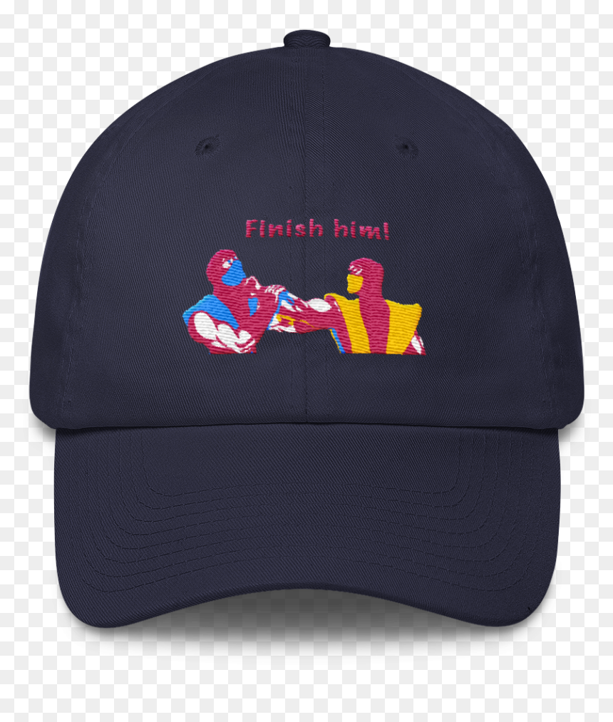 Finish Him Cap Dad Hat - Baseball Cap, HD Png Download - dad hat png