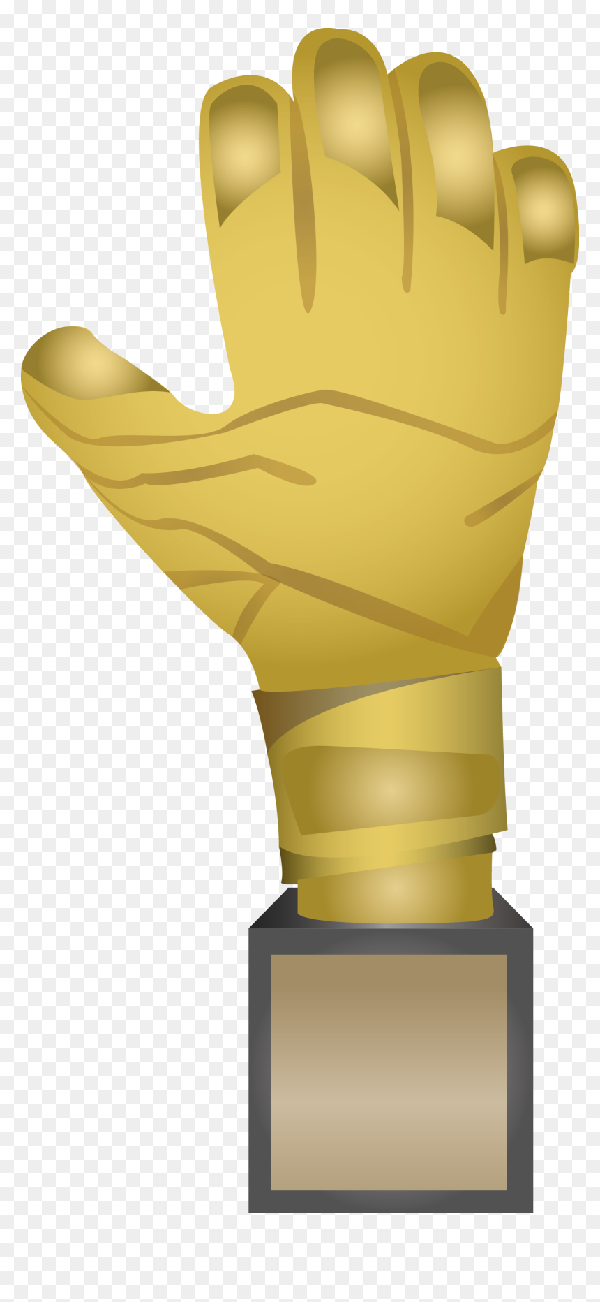 Golden Glove - Golden Glove Png, Transparent Png - glove png